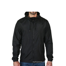 oem service men windbreaker with hoody